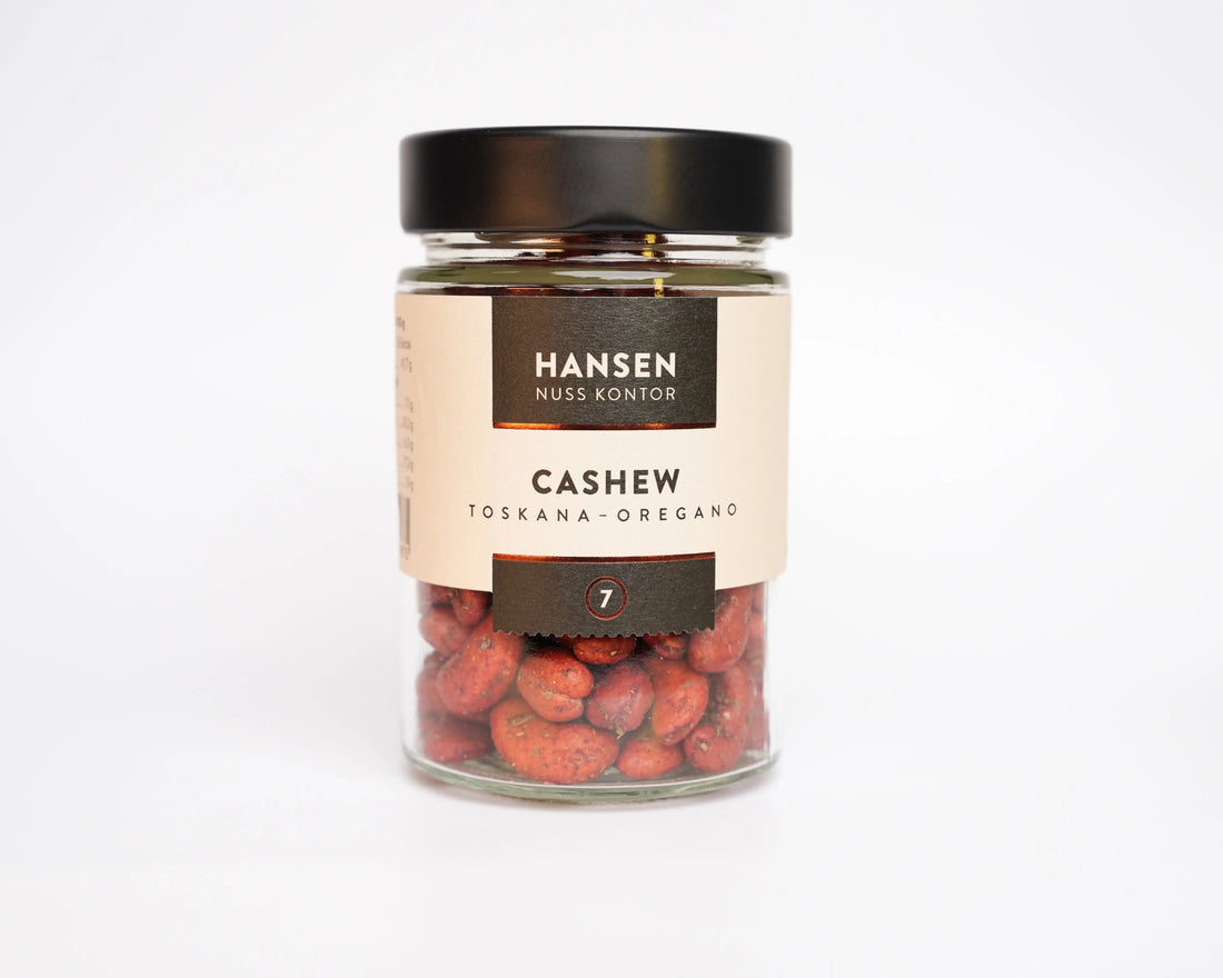 Cashew Toskana-Oregano Hansen Nusskontor