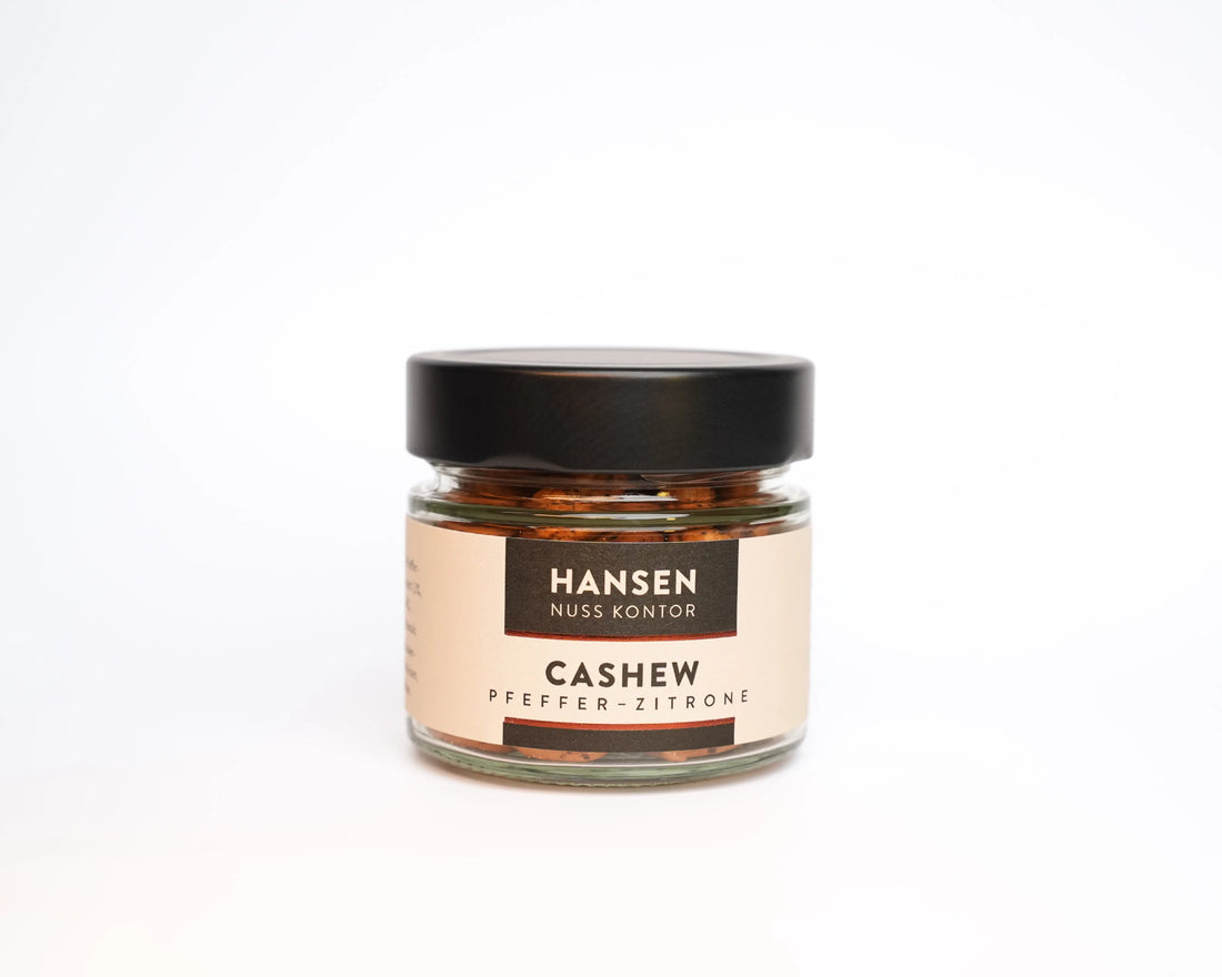 Cashew Pfeffer-Zitrone Hansen Nusskontor