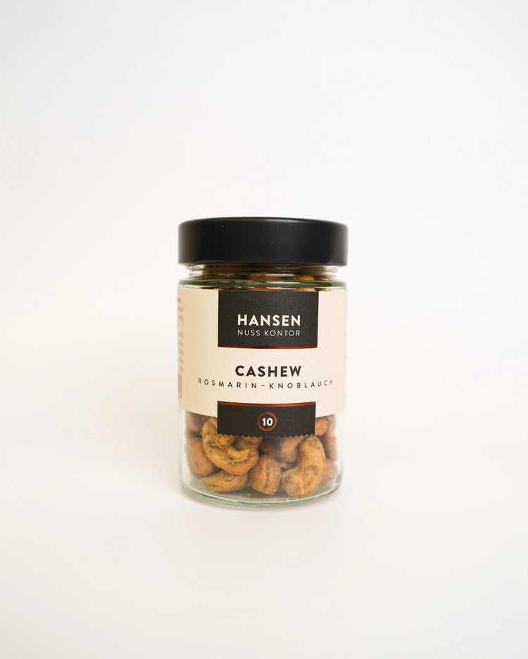 Cashew Rosmarin-Knoblauch Hansen Nusskontor