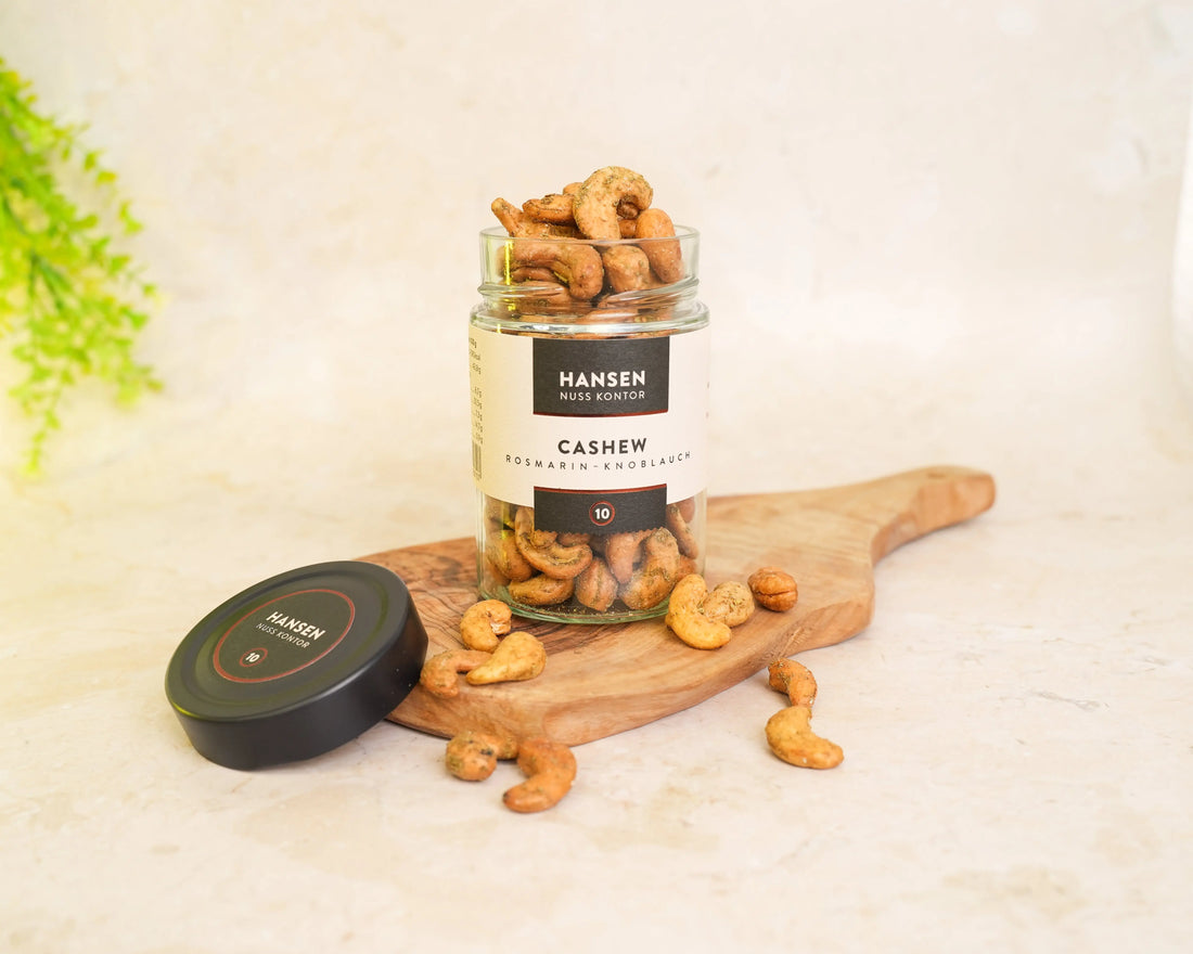 Cashew Rosmarin-Knoblauch Hansen Nusskontor