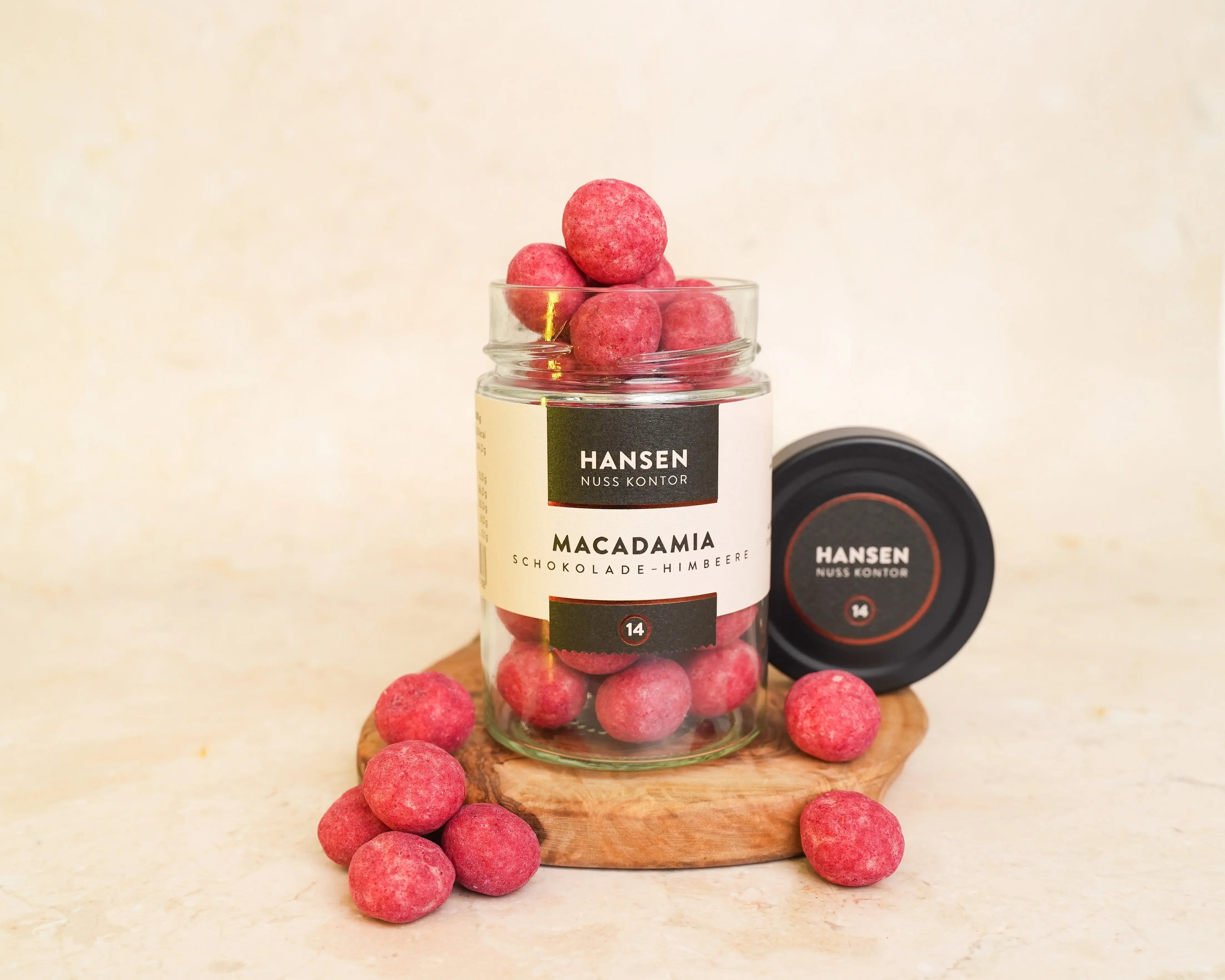 Makadamia Himbeere Hansen Nusskontor