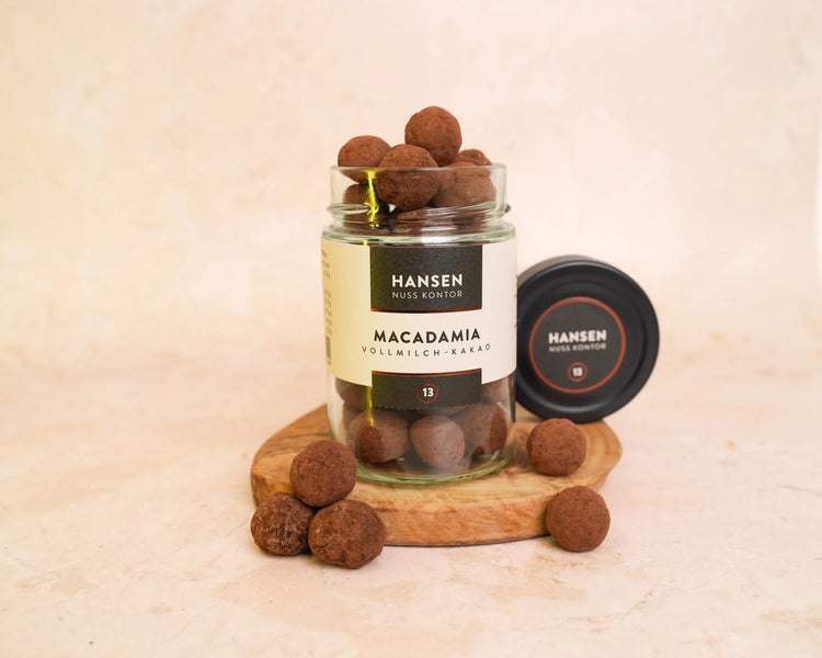 Macadamia Vollmilch Kakao Hansen Nusskontor