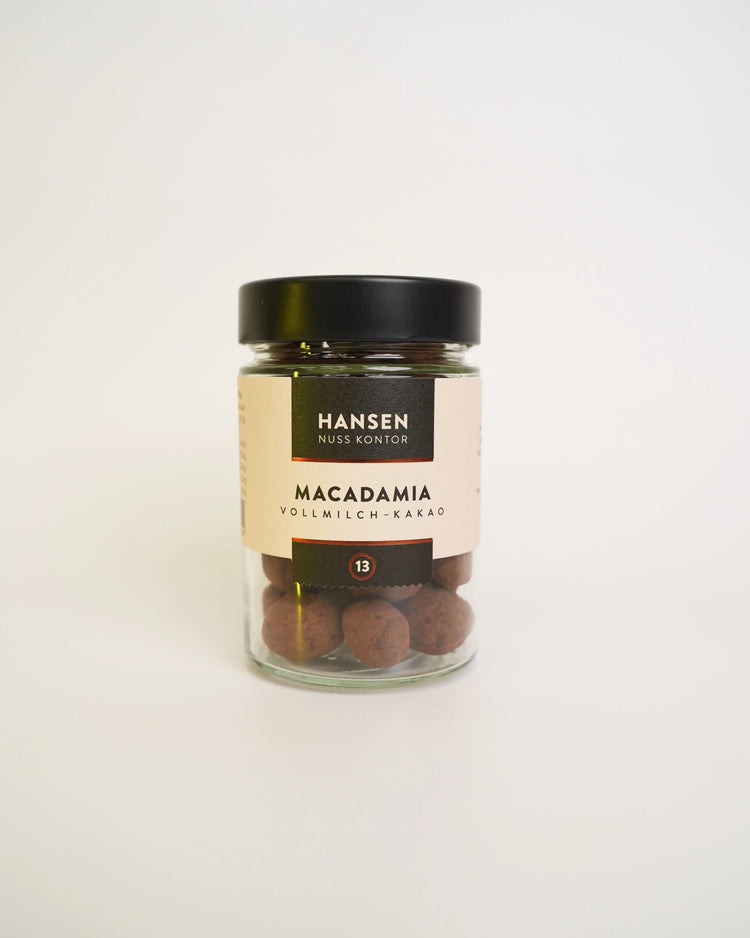 Macadamia Vollmilch Kakao Hansen Nusskontor